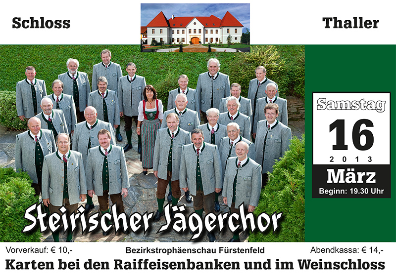 Konzert im Schloss Thaller